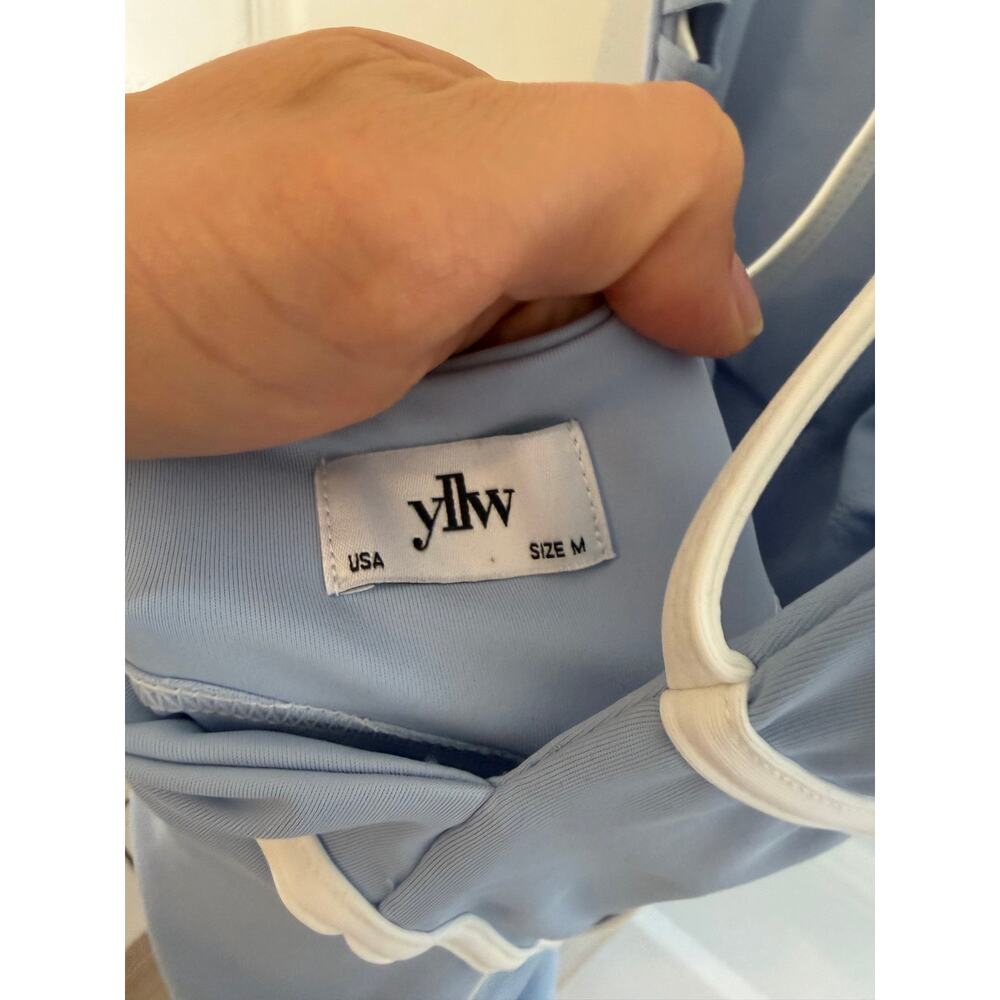 Yllw the label blue jumpsuit size M - Picture 5 of 6